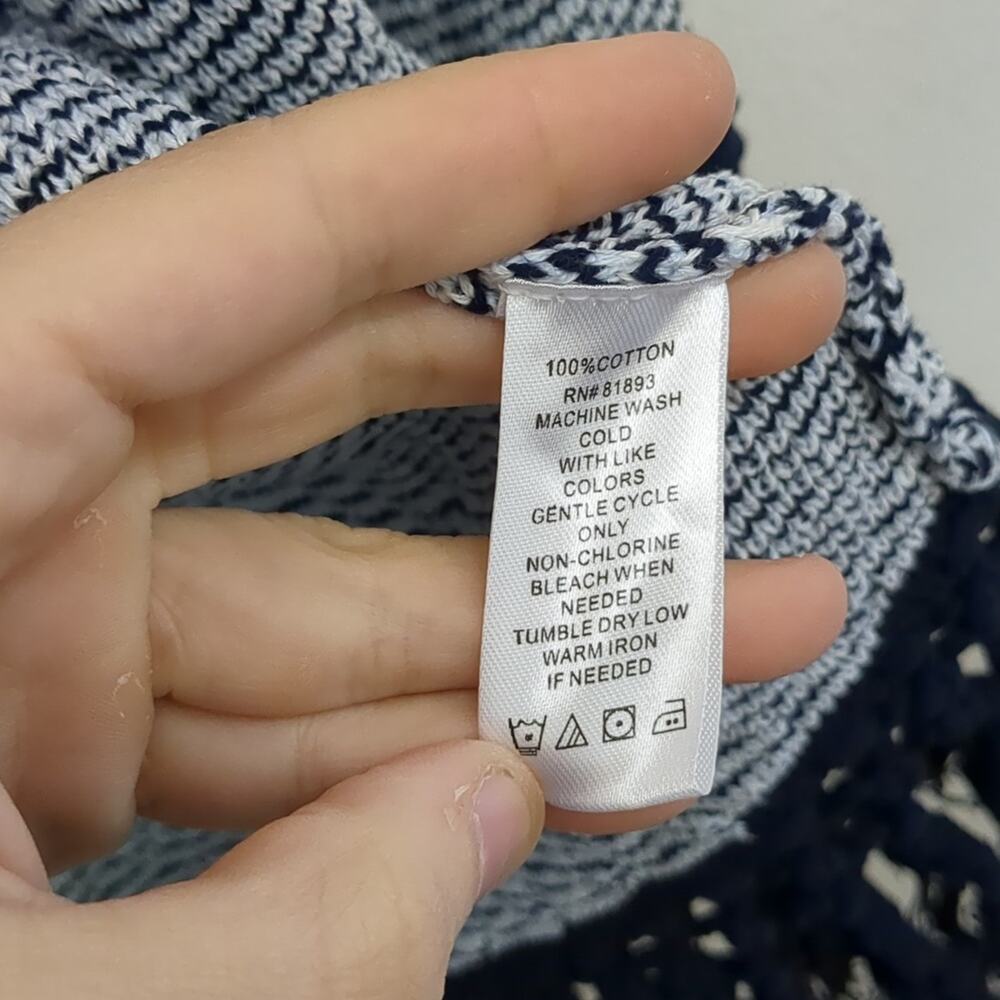 C. Wonder Light Gray Open-Front Sweater With Frin… - image 4